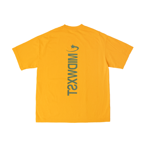 midwxst Yellow Mirror T-Shirt Back